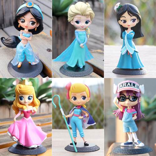 QPosket Princess Big Eyes Jasmine Mulan Ariel Arale Belle Sn