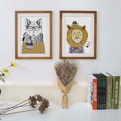 Picture solid decoration solid wood phase frame wall A1 A2