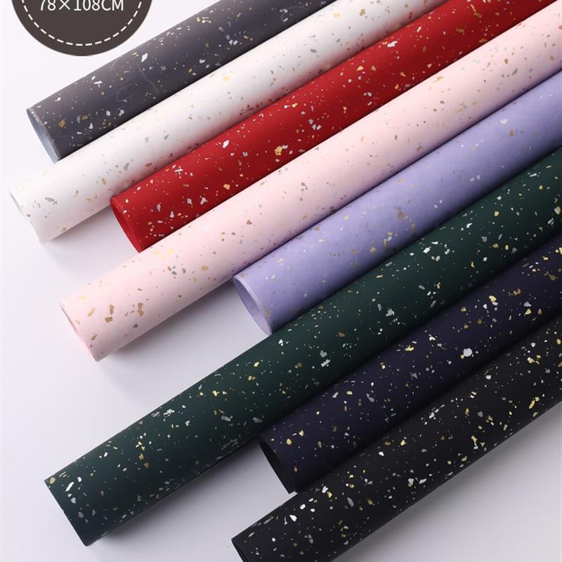 Flower wrapping paper DIY gift book cover Christmas decora