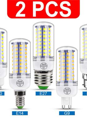 220V GU10 Led Lamp Bulb E14 Led Candle Light Bulb E27 Corn