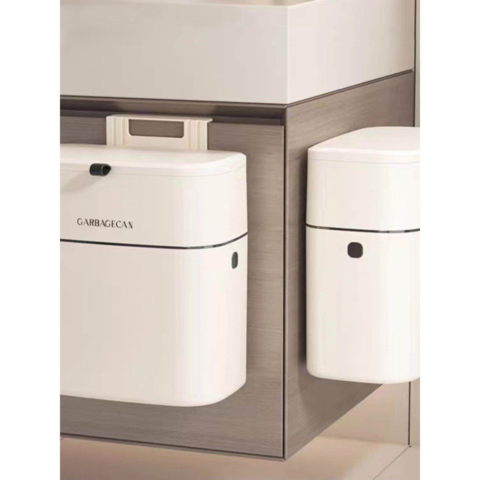 Kitchen wall mounted covered garbage bin厨房壁挂式垃圾桶