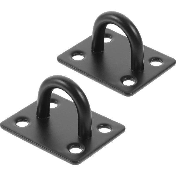 2 Pcs Fixed Hammock Hook Hooks Heavy Duty Mounting Ceiling