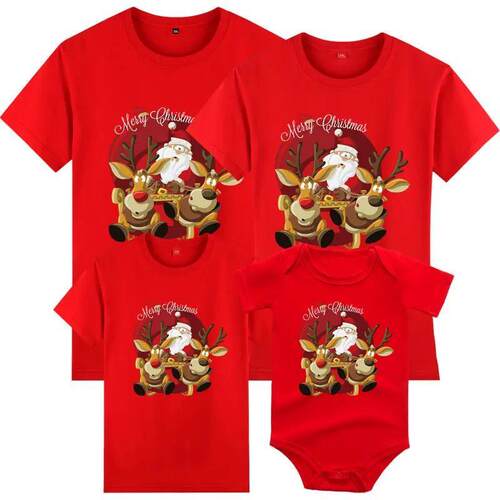 Christma Clothes Family Matching Outfits Christmas Family