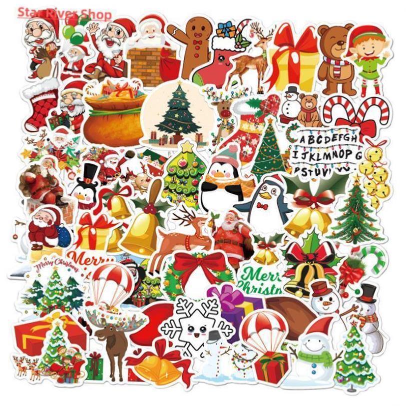 Graffiti Christmas Stickers Halloween Aesthetic Cute Window
