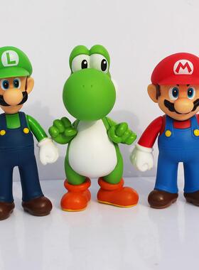 Super Mario Toys Mario Luigi Odyssey Figures Mario Bros Acti