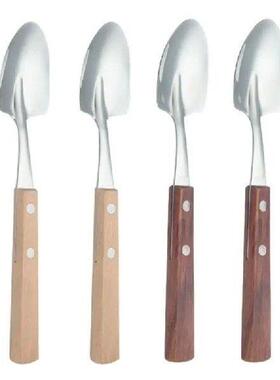 583C Set Of 2 Stainless Steel Shovel Spoons with