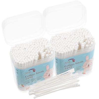 400Pcs Baby Cotton Swabs Infant Care Buds For Nose Ear Clean