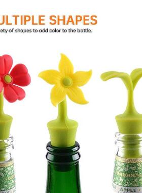 Creative Floral Silicone Wine Bottle Stopper Wine Beer