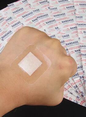 50PCS 38*38/72*19mm透明PU防水创面膏