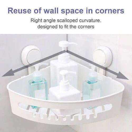 Shower Rack for Bathroom Vacuum Suction Cup Storage Rack