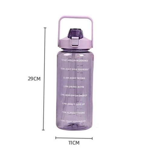 2 Liter Water Bottle Girls large capacity water cup 水杯