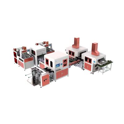 厂家HZ-ZD480S双工位抱盒成型机天地盒机贴角机视觉糊盒机