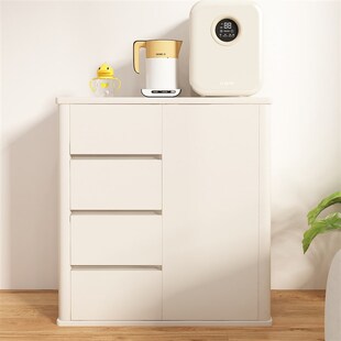 精选喂养台宝宝实木收纳储物柜卧室用婴儿置物柜客厅靠墙茶水柜餐