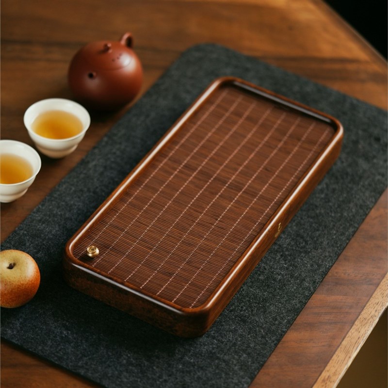 一条丨华章中号 / 重木 / 家用茶盘实木 / 干泡盘储水