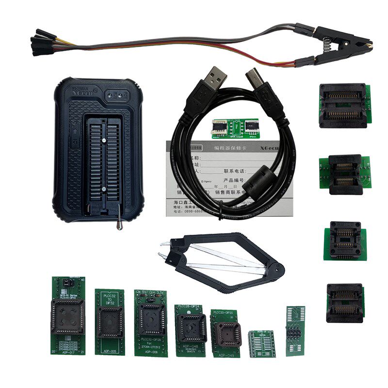 XGecu T48 编程器 TL866II Plus 升级 支持芯片3.1万+ 带14个配件