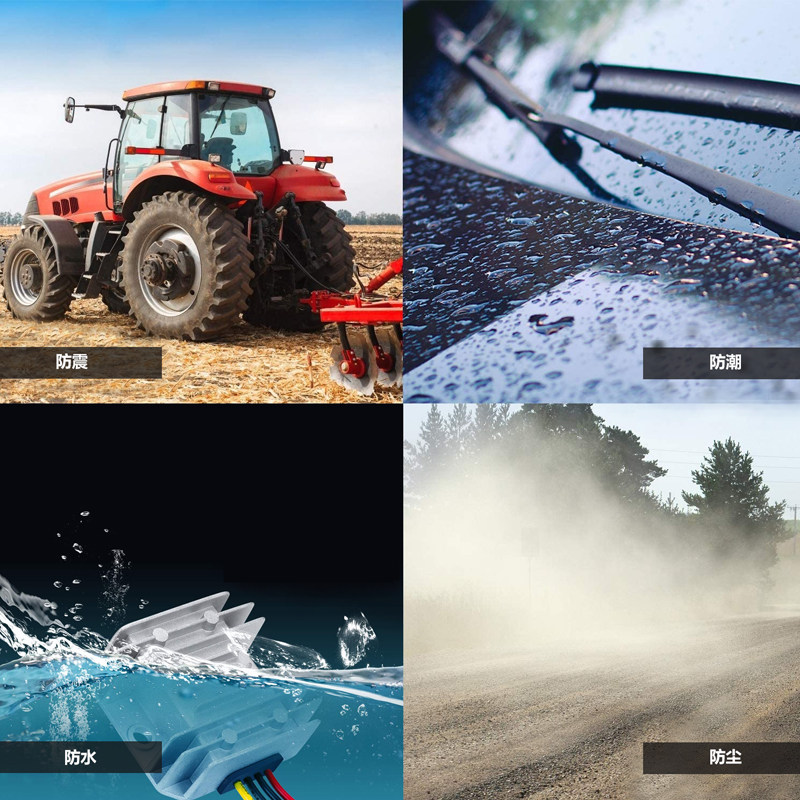 精选48V转12V转换器直流48伏降12伏车载电源DC-DC降压模块防水防