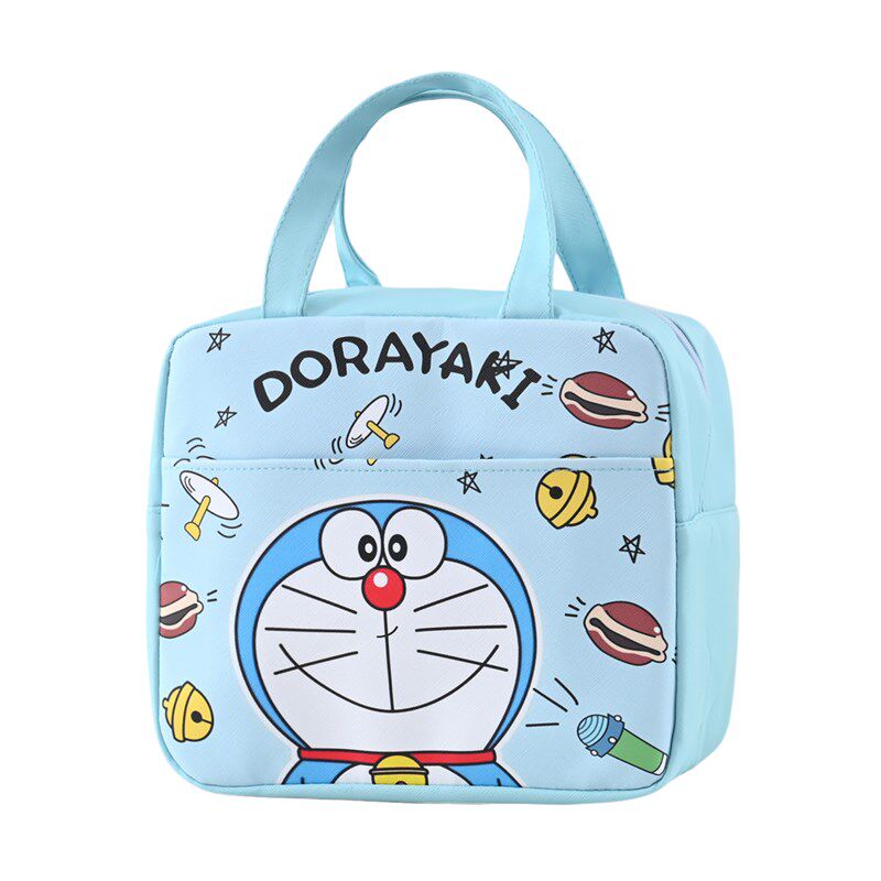 大容量手提饭盒袋小学生带饭上班族便当袋子保温防水早餐包午餐袋