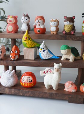 Joe的小作坊/桌面装饰摆件大合集木雕摆件纯手工雕刻车载摆件礼物