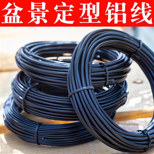 盆景植物定型软铁线养花造型铁丝绑树桩罗汉松修剪花卉专用铝线
