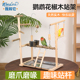 我和它鹦鹉站杆站架玄凤桌面站台虎皮互动鸟笼牡丹攀爬玩具花椒木