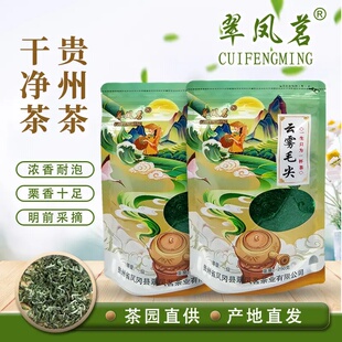 翠凤茗新茶新春采摘春茶原产地品牌茶叶明前毛尖2025年新绿茶好喝