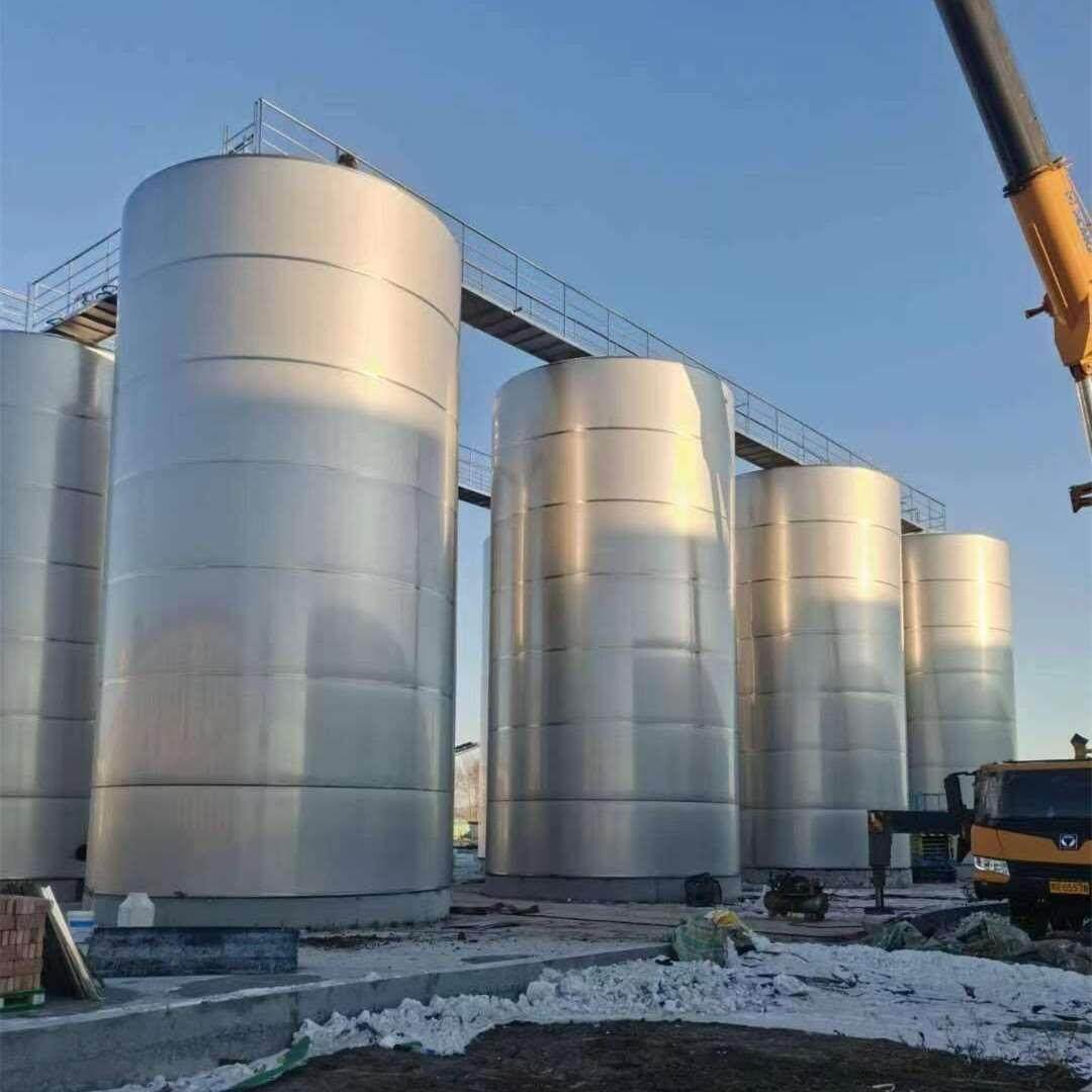 永盛制造10吨20吨双层不锈钢储罐 储水罐 食品级储存罐 内外抛光