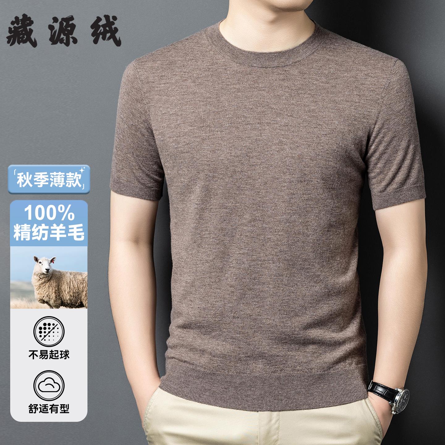 2025秋季新款短袖羊毛衫