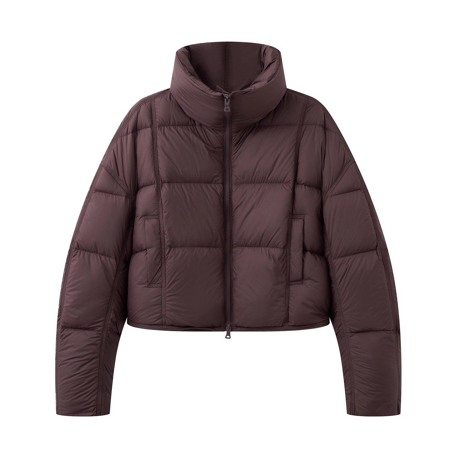 arioser艾诺丝娃官方旗舰店2025冬款保暖立领短款羽绒服AR004143
