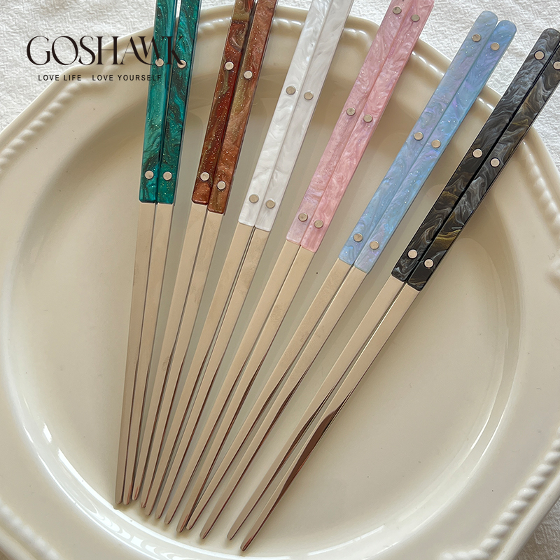GOSHAWK304不锈钢防滑筷子