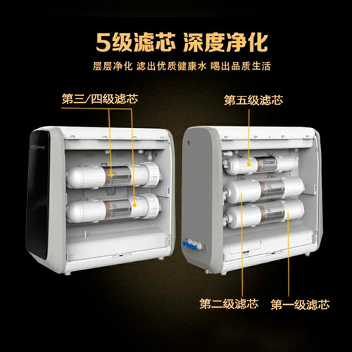 gome国美智能机净水器滤芯套装gmro5-b320wf反渗透净水机五级全套