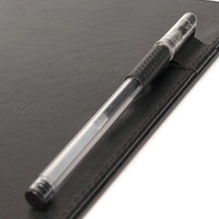 精选康百商务呈阅文件夹红色演讲朗诵稿夹A4会议夹传阅夹合同签约