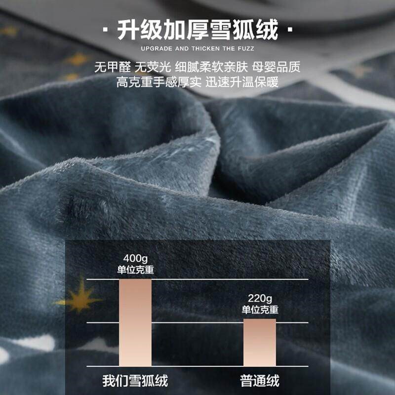 珊瑚绒床单单件加绒加厚双面法兰绒法莱绒春季绒毯水晶绒毛毯被单