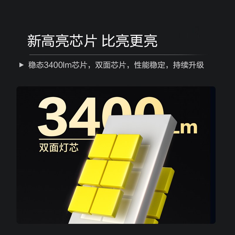 途虎M3 Led灯泡汽车大灯超亮近光灯远光灯远近一体9005h1h7h8h11