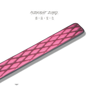 Midnight Diary感温变色戒尺棱形立体留印拍子小圈实践道具礼物