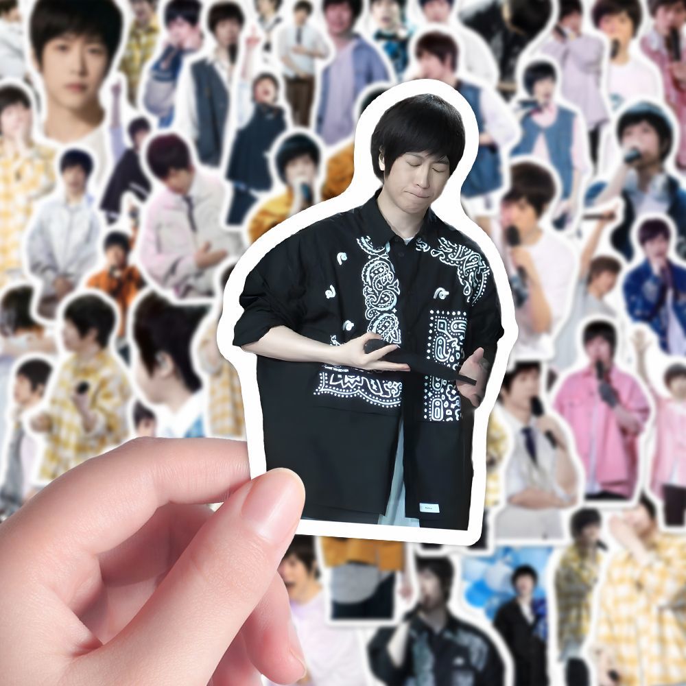 五月天阿信贴纸高颜值明星歌手手账素材diy装饰手机壳笔记本贴画