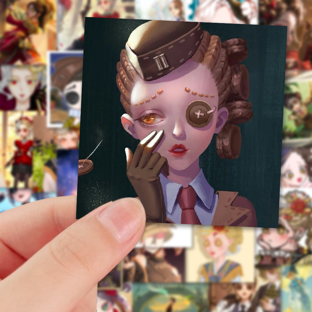 96张第五人格贴纸高颜值第五人格空军贴纸手账素材自粘贴diy装饰