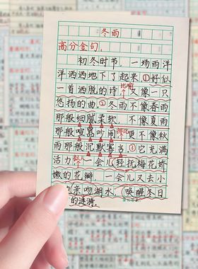 每天积累一个高分金句作文素材提分秘籍学习贴纸笔记本防水装饰