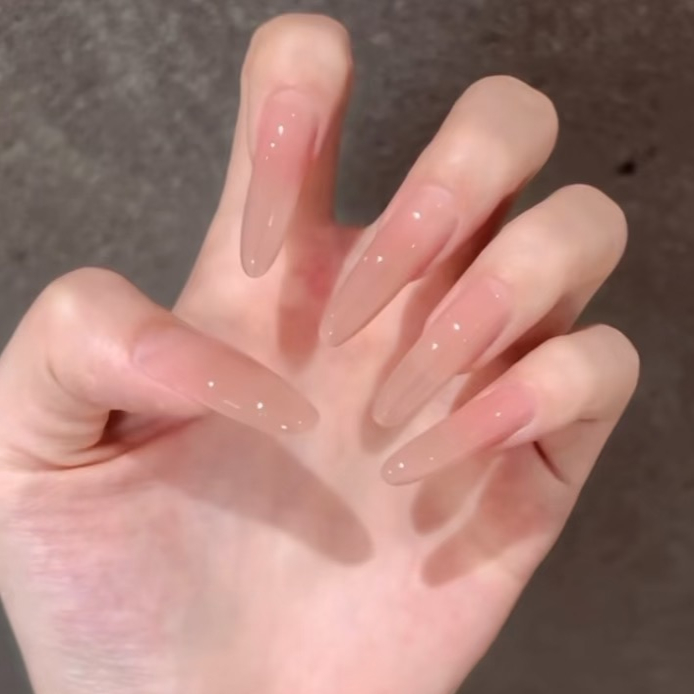 甘露寺纯手工甄嬛长款高级感裸色