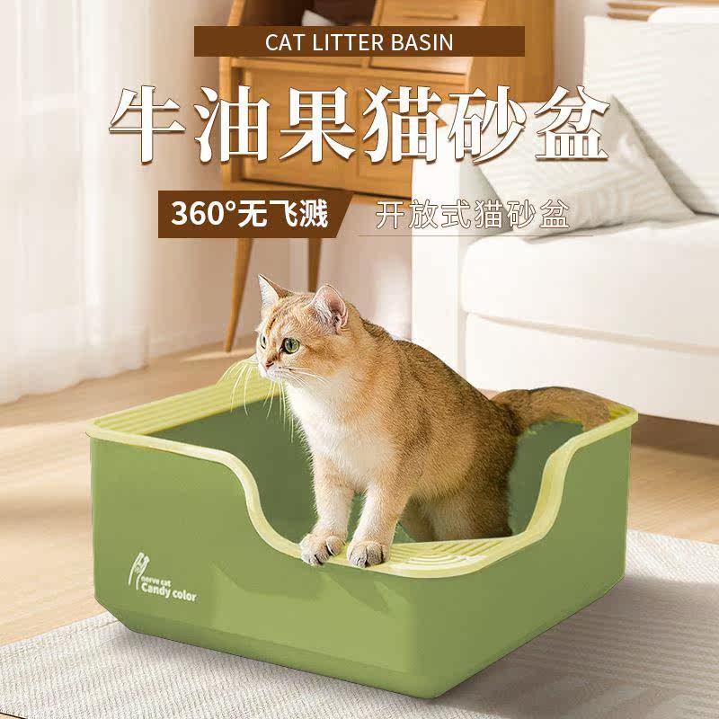 猫砂盆Z00-HH1猫咪厕所用大号防外溅全闭半封式超屎盆猫沙盆子猫使用感如何?