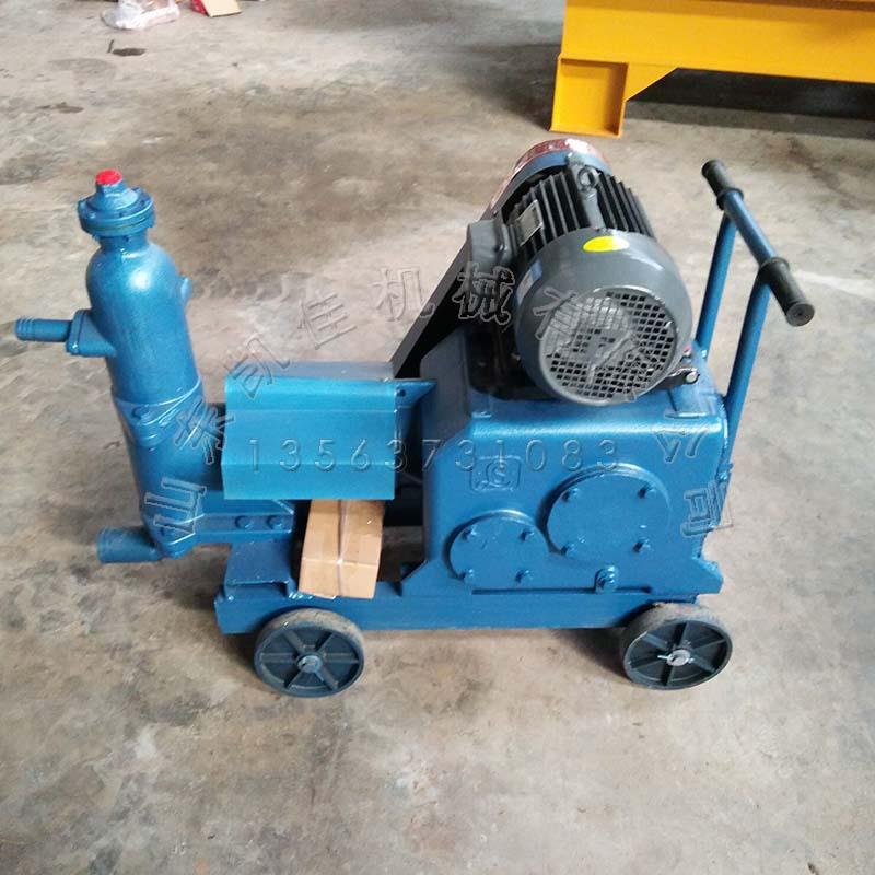 水泥砂浆两用活塞注浆泵 KJ60/8砂浆注浆机 单缸道路注浆机