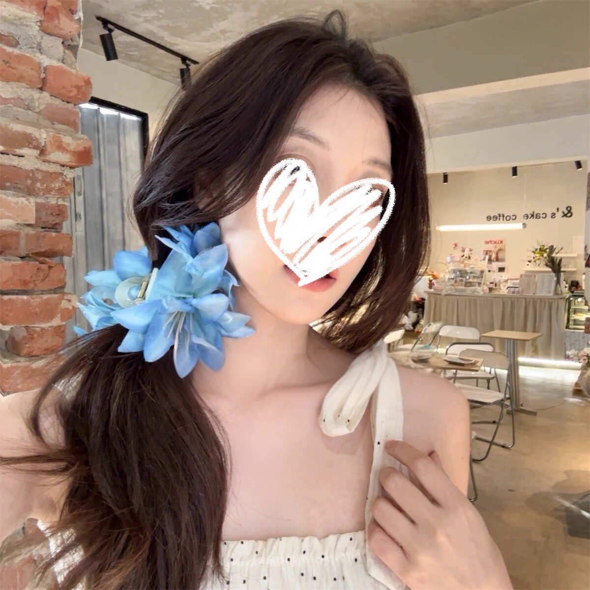 长岛浮梦超仙百合花抓夹度假风夹氛围感发夹女盘发器发抓发饰