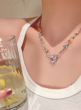 高级感新款色彩格调项链choker女