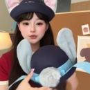 朱迪兔子警官cos卡通帽子儿童礼帽徽章圆顶兔耳朵乐园成人亲子帽