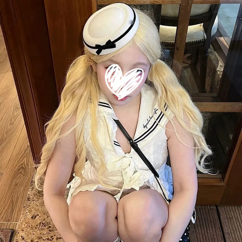 白色蝴蝶结水手帽子女夏天英伦可爱甜美海军帽小礼帽jk护士帽头饰