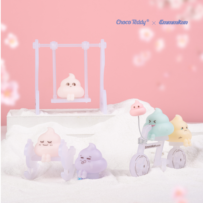 巧克力熊雪宝童趣乐园系列盲盒