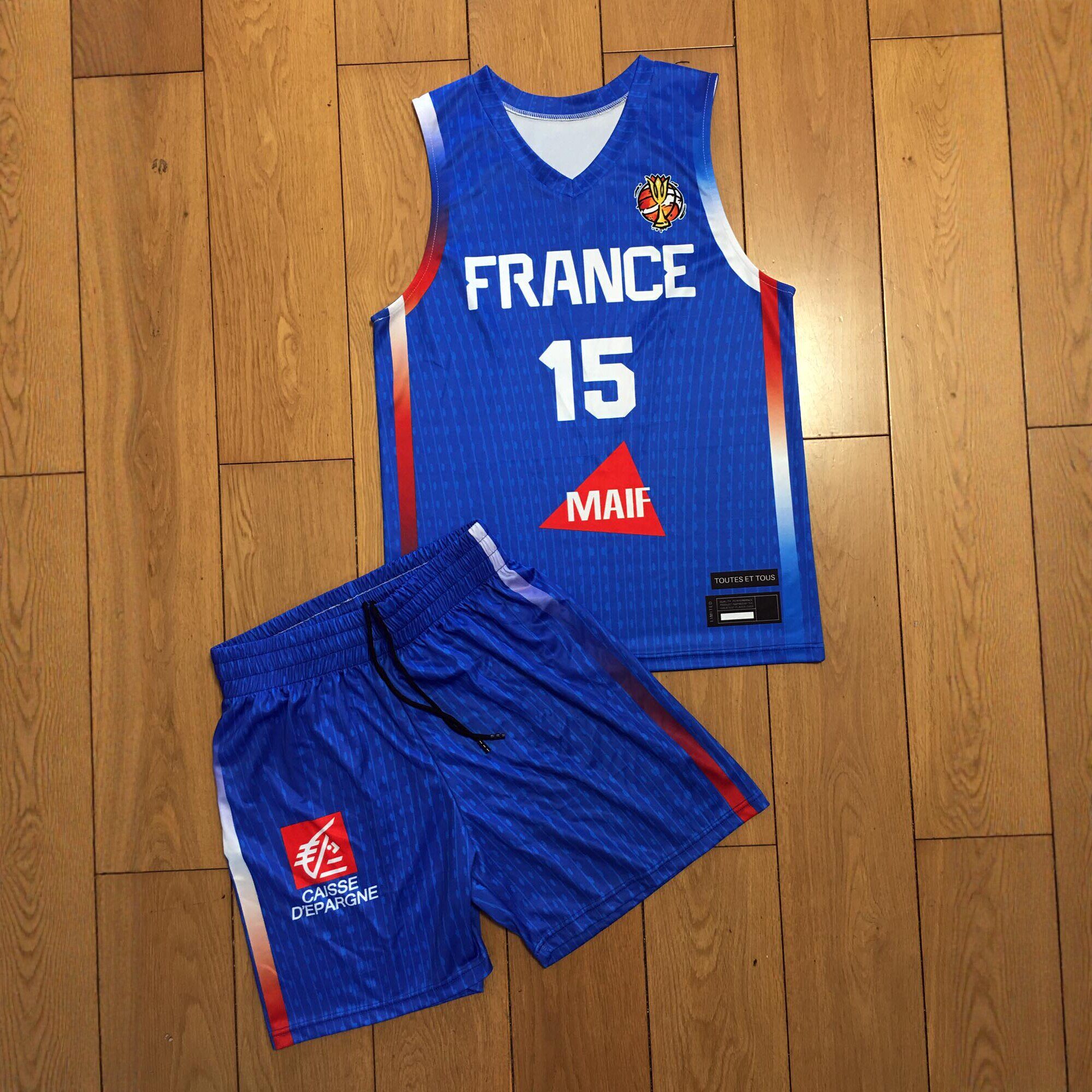 2026女篮世界杯法国队定制球衣