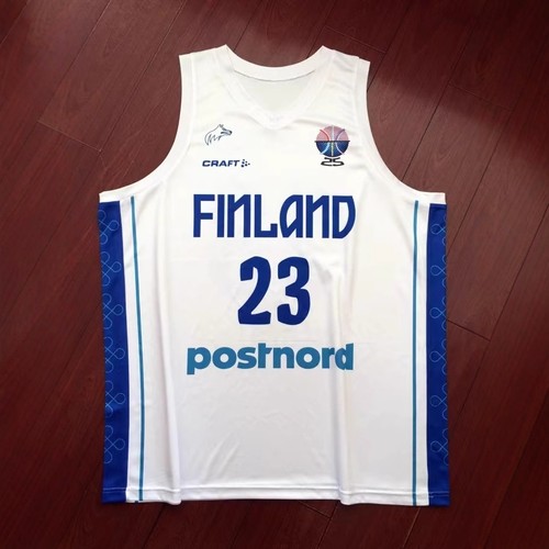 定制2025欧洲杯芬兰国家队球衣