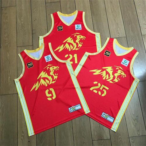 定制广厦队30周年纪念版球衣