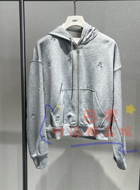 速发JNBY江南布衣正品国内代购2026春款5Q2411450 连帽卫衣1595
