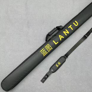 蓝图-新款小头通体台球杆盒外包-可放三槽双槽-防水材质